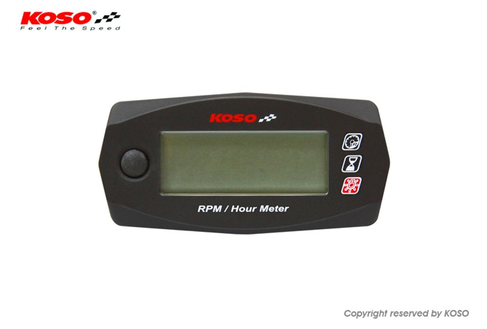 Instructions for speed and engine running time meter - Mini 4 – Koso Europe