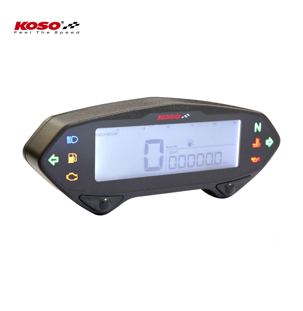 DB01RN Tachometer mit Drehzahlmesser, mit E-Zeichen mit ABE