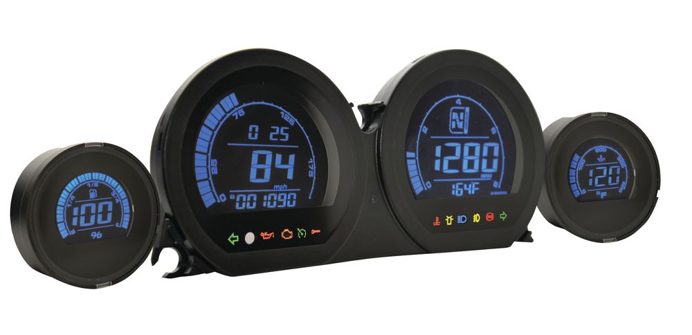 Instructions Koso HD-03 Set for Harley Davidson (consisting of 4 instruments) Multicolor
