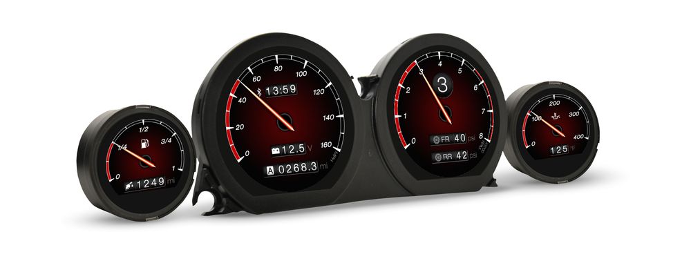 BA064930 TFT-Instrumentenset für Harley-Davidson® 2014-2023