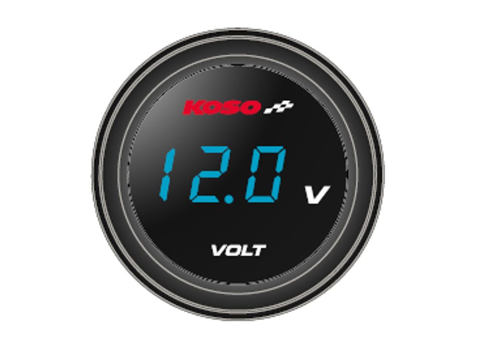 Instructions Koso Coin Voltmeter blue display