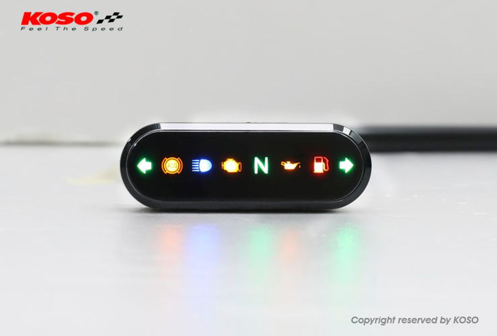 Koso indicator light display – Koso Europe
