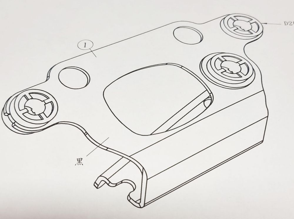 RX4 TFT speedometer holder for version XSR-900