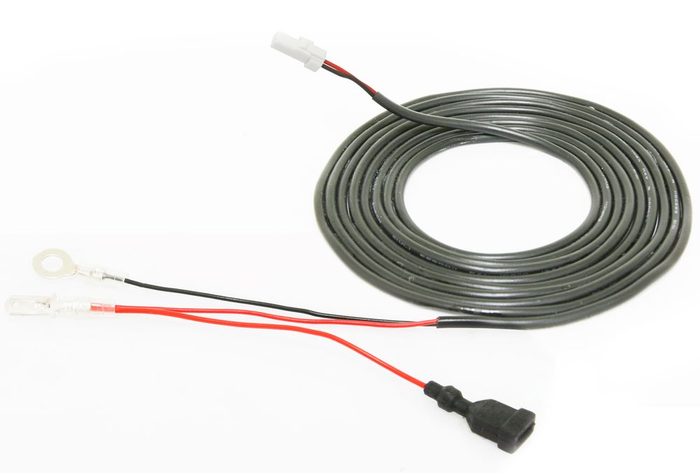 Cable for tachometer (Type C, black, white plug)