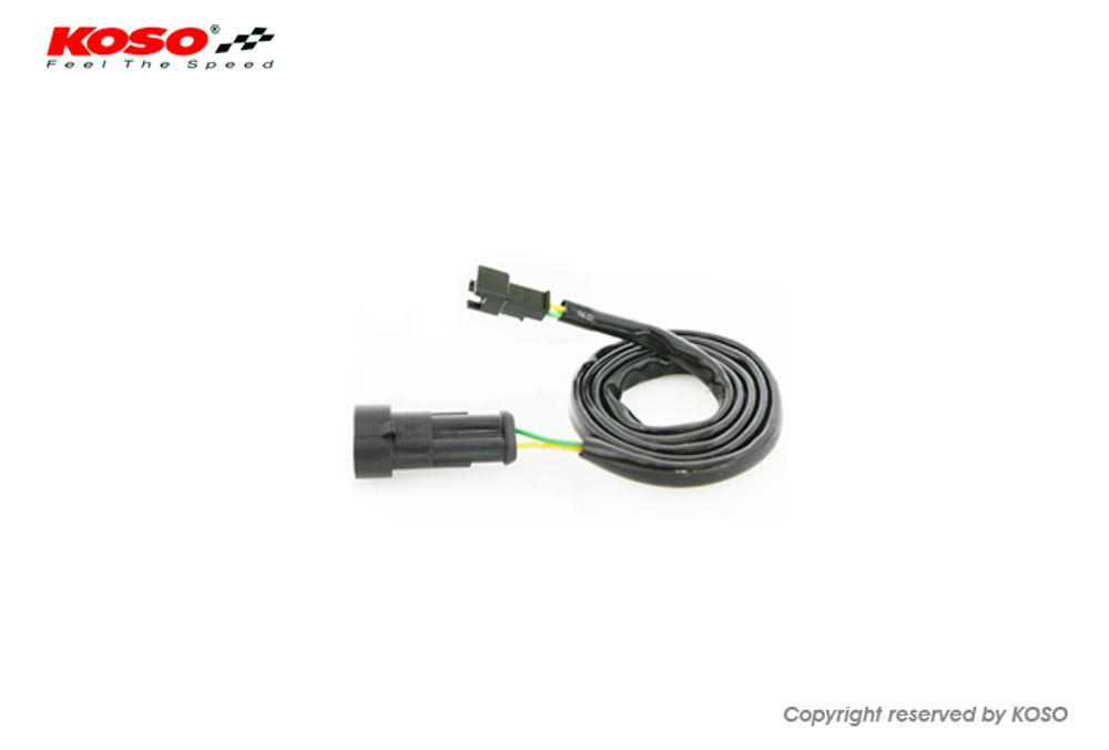 Lambda passive sensor adapter cable (black plug)