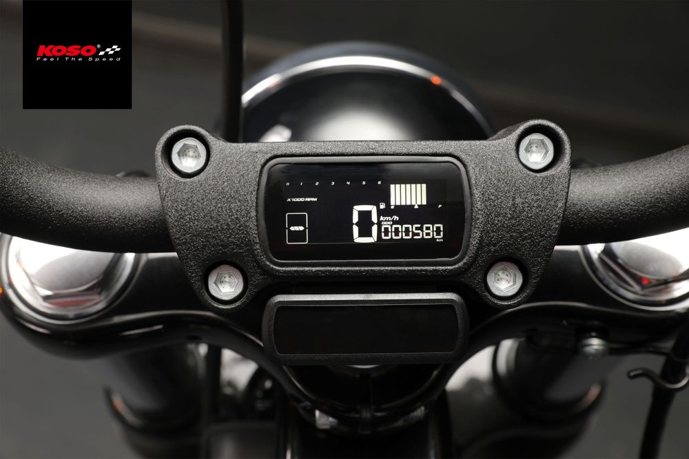 Koso D2 multifunctional meter suitable for HD ® Streetbob 2018-2022
