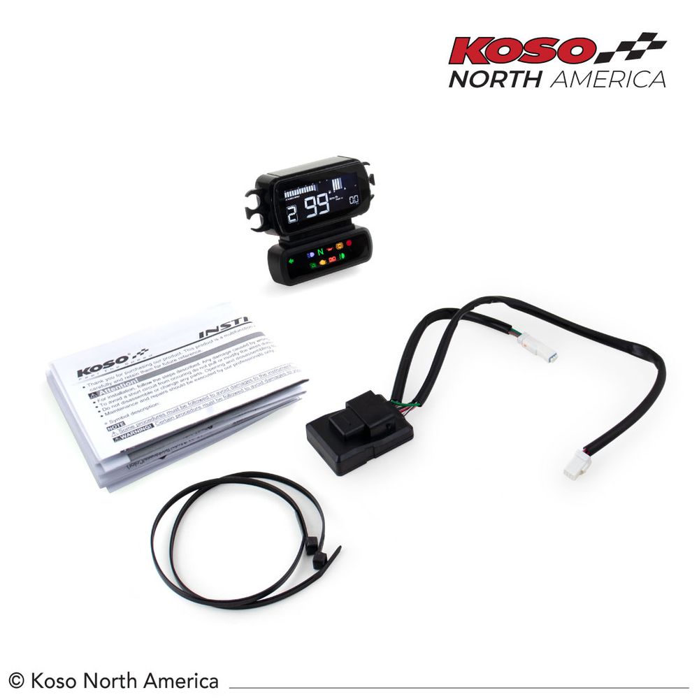 KOSO D2 Multifunktions Meter passend für HD Baggers 2014-2023