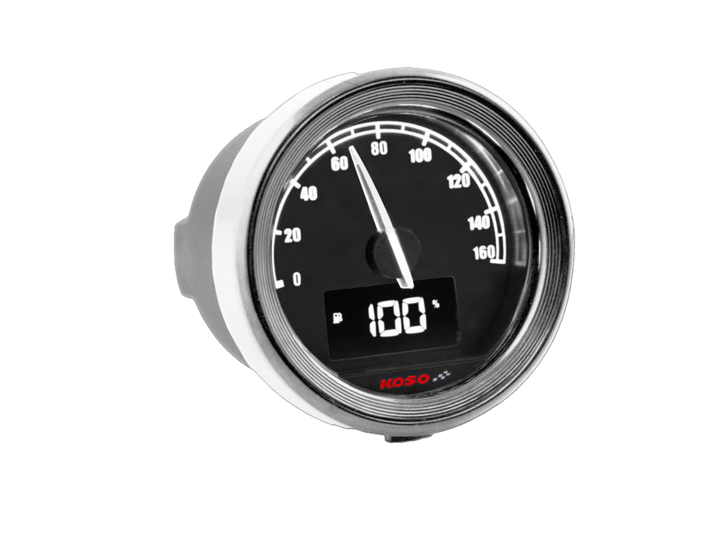 KOSO D48 TNT-05 Tachometer 160 km/H mph ABE chrom