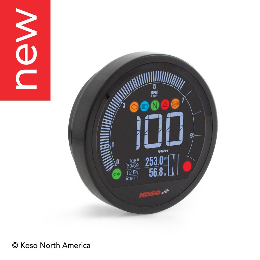 DL-04 meter suitable for BMW® R nineT® 2017- // Black // Plug and Play