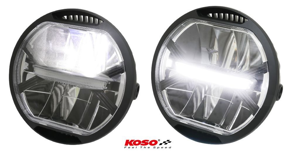 RF Thunderbolt LED front light E-approved