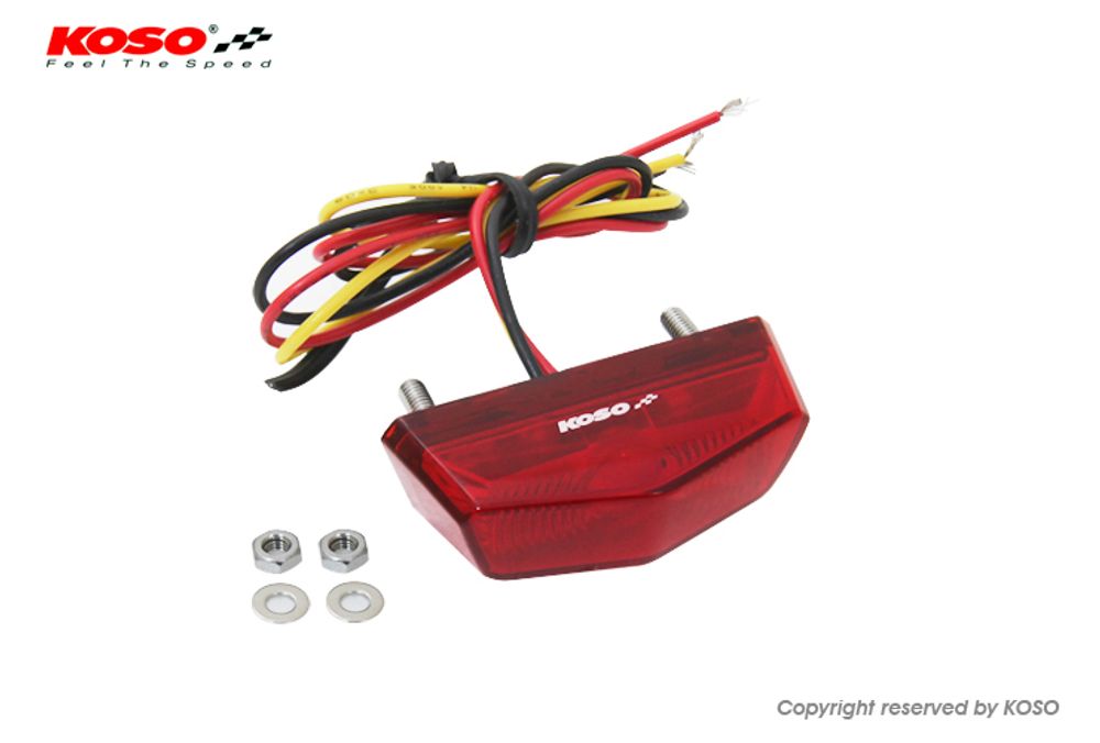 KOSO LED taillight Nano (red) E-tested 