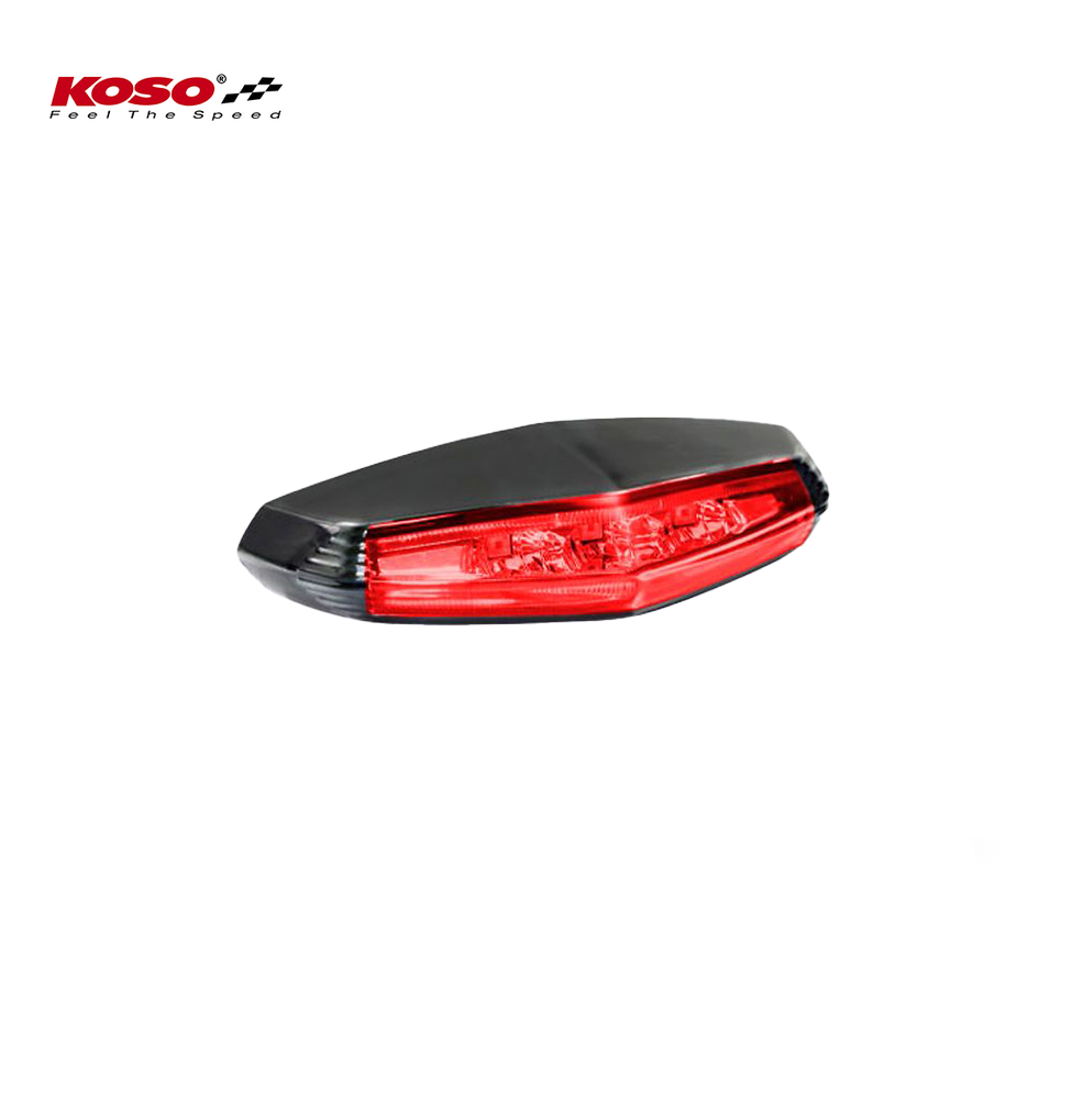 KOSO LED-Ruecklicht GT-01 (rotes Glas) E-geprüft