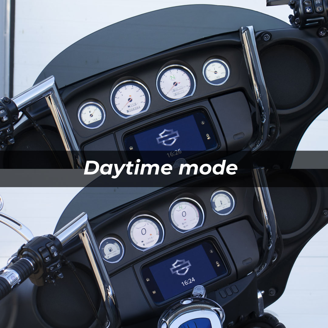 BA064930 TFT Instrument Set for Harley-Davidson® 2014-2023 