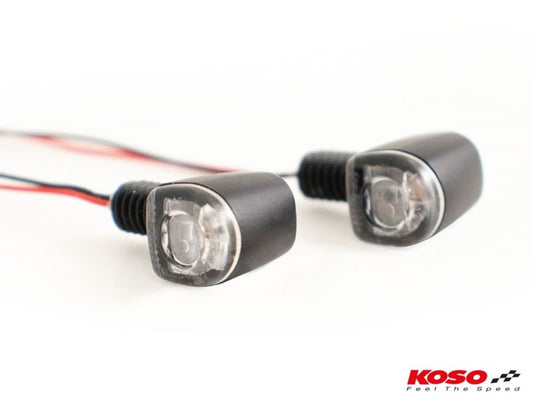 NANO LED indicators + rear light matt black 