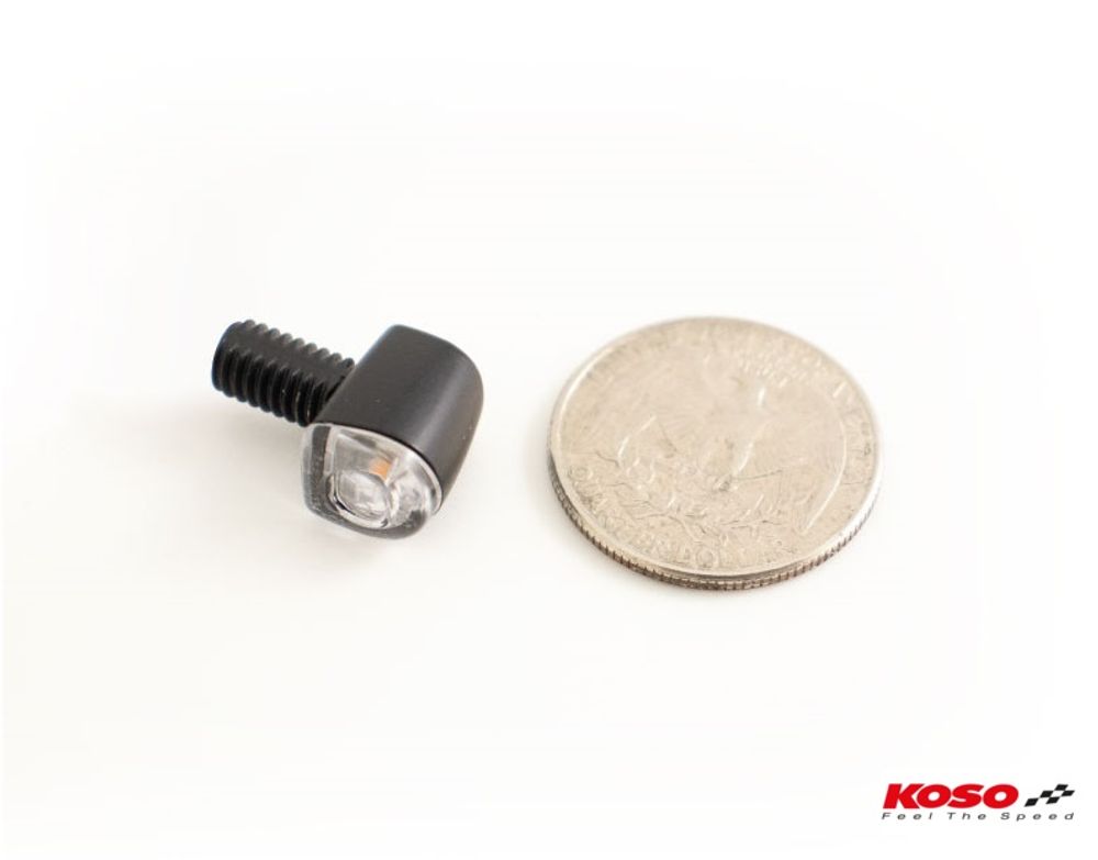 NANO LED rear light matt black 