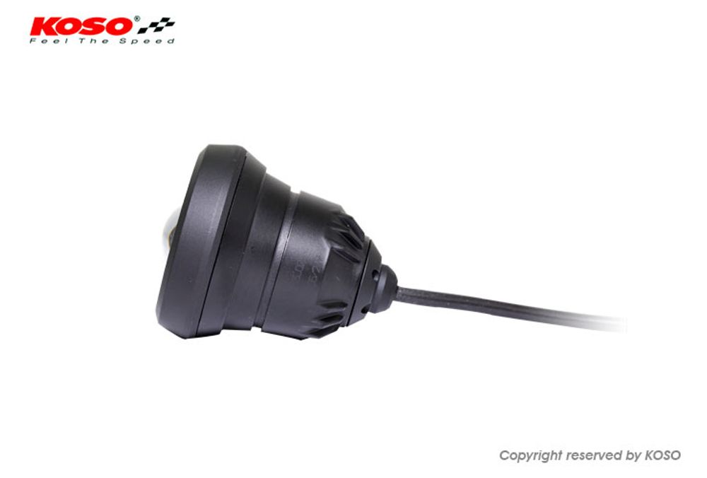 KOSO Aurora LED Nebelscheinwerfer schwarz E-geprüft