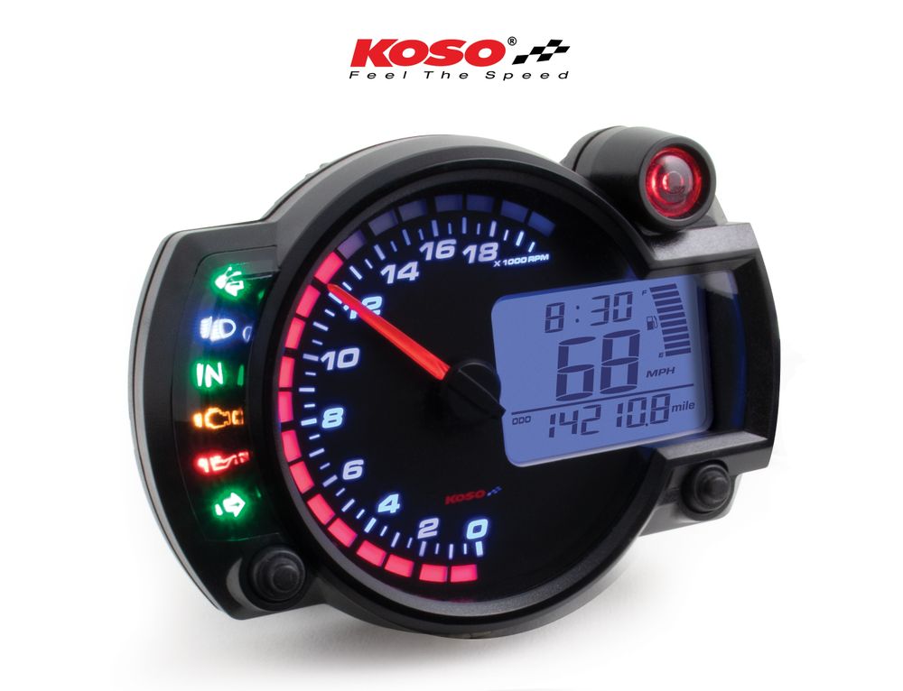 RX2N+ GP Style Speedometer RX2N ~20,000 RPM - new software with ABE/KBA