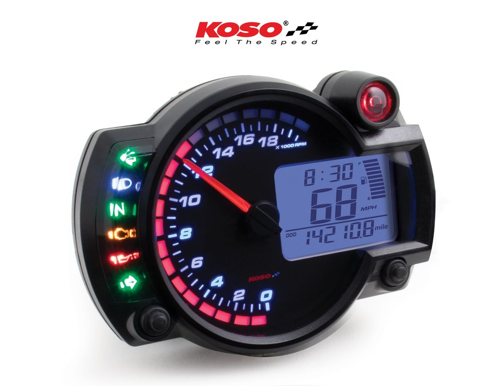 RX2N+ GP Style Speedometer RX2N ~20,000 RPM - neue Software mit ABE/KBA