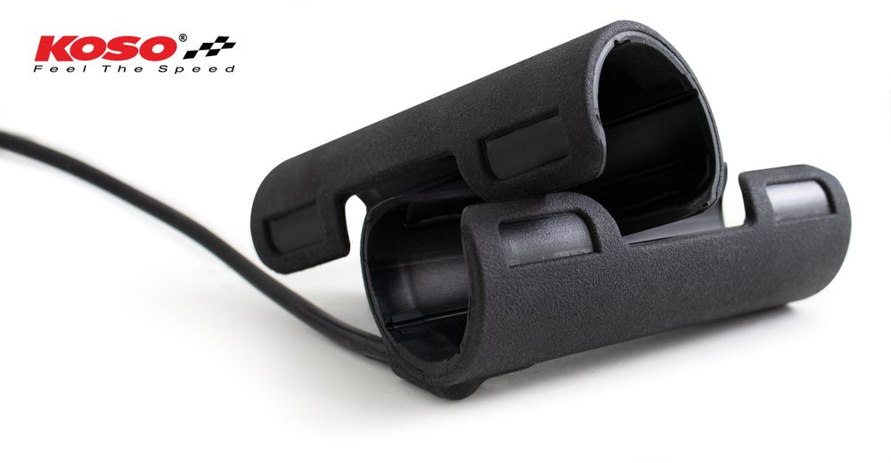 X-Claws clip-on heated grips with USB port