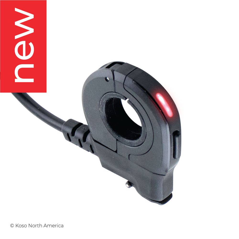 KOSO Daumenschalter mit USB-C Ladegerät Anschluss