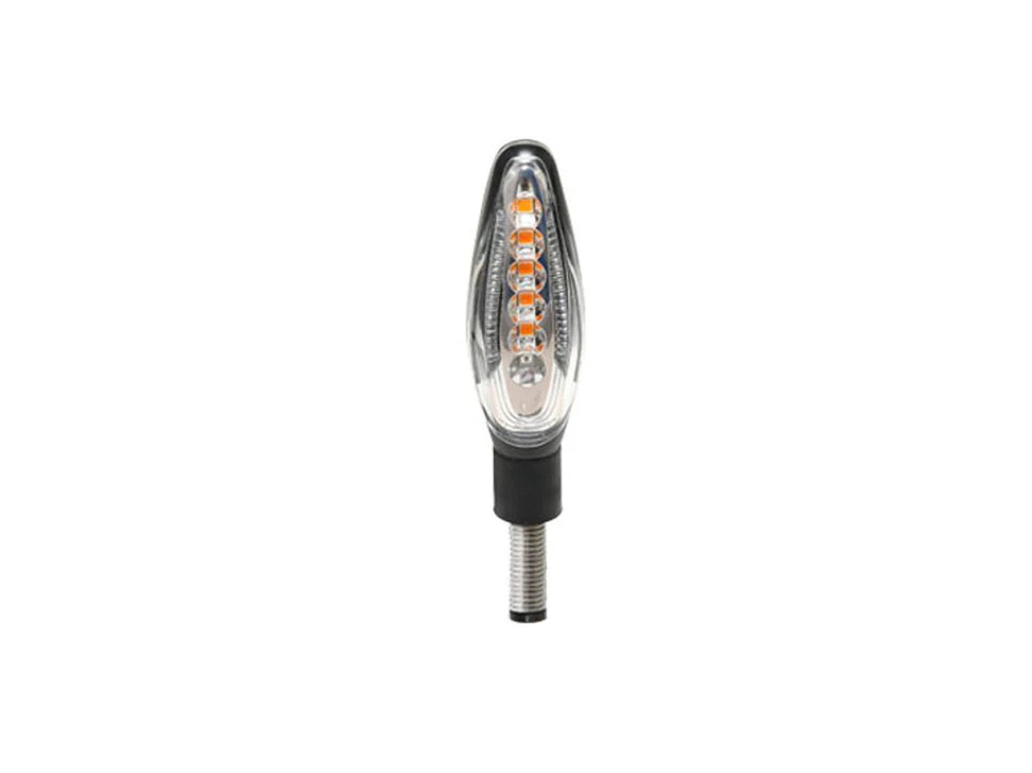 KOSO LED Blinker Sonic mit Rücklicht+Bremslichtfunktion, schwarz matt E-geprüft