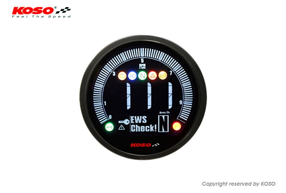 DL-04 meter suitable for BMW® R nineT® 2017- // Black // Plug and Play