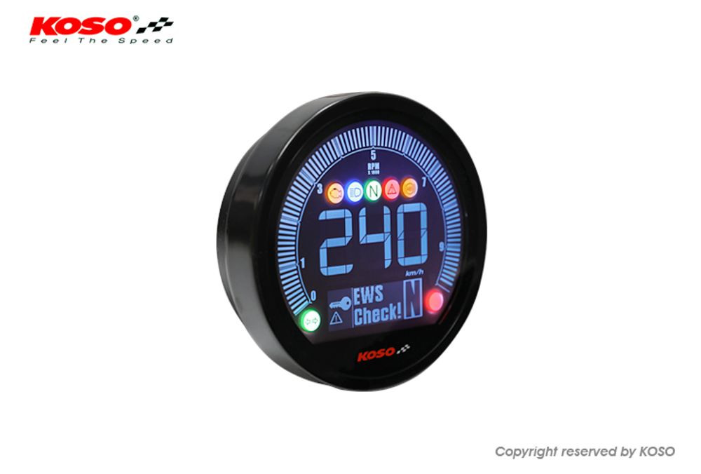 DL-04 meter suitable for BMW® R nineT® 2017- // Black // Plug and Play