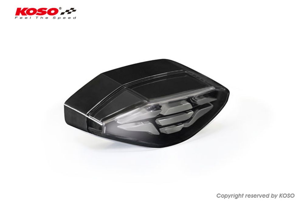 KOSO LED taillight GT-04 (smoke glass) E-tested