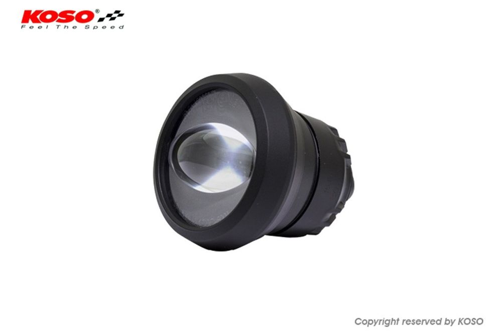 KOSO Aurora LED Nebelscheinwerfer schwarz E-geprüft