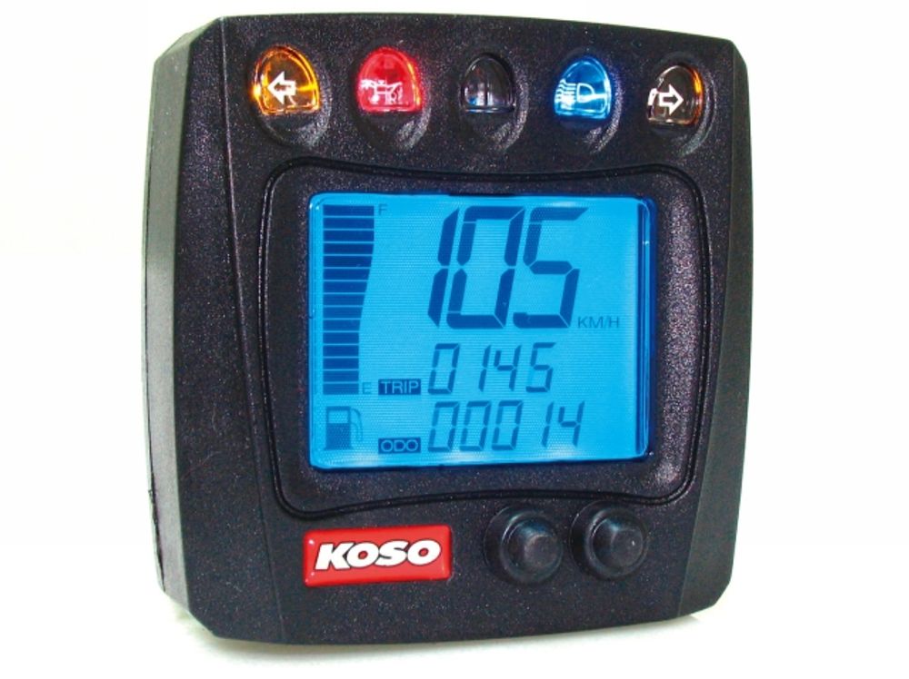 Instructions for Koso XR SA with 4 control lights