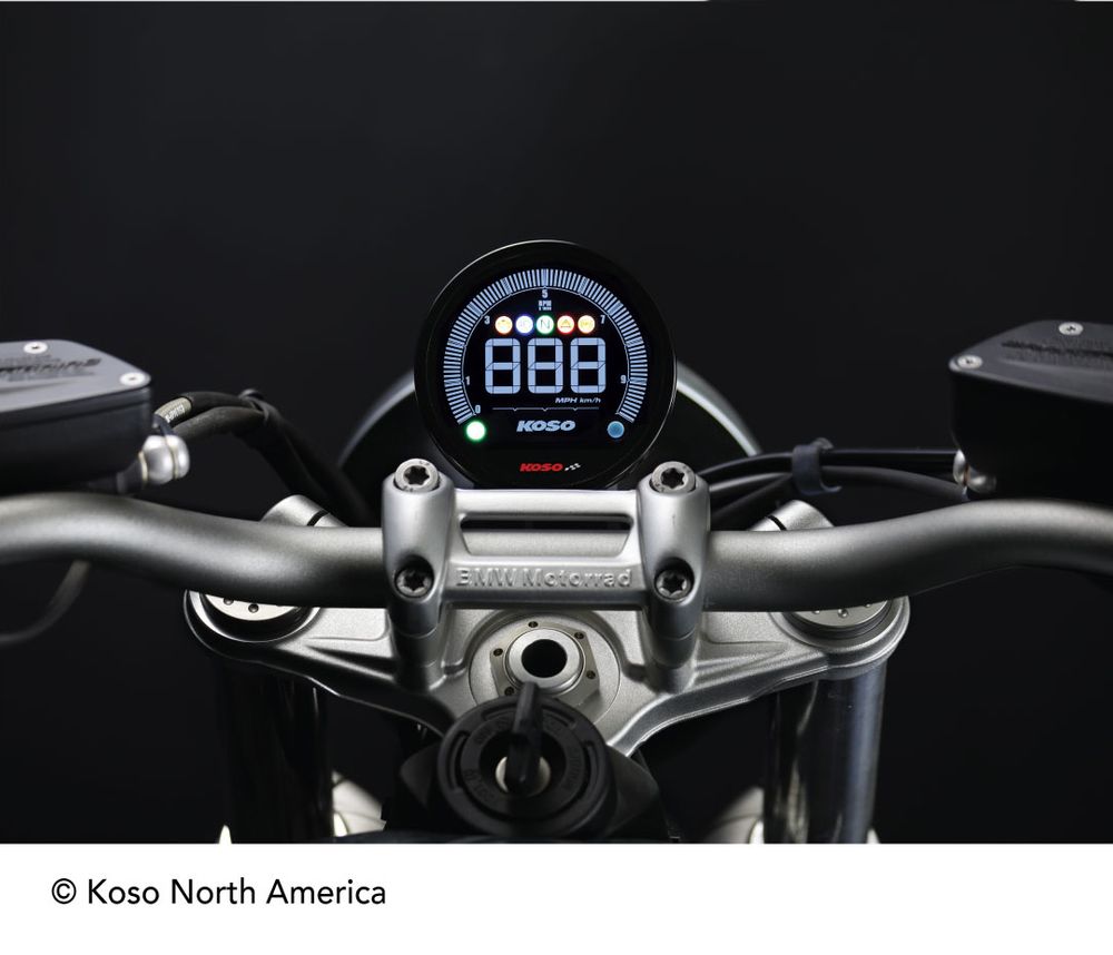 DL-04 meter suitable for BMW® R nineT® 2014-2016 // Black // Plug and Play