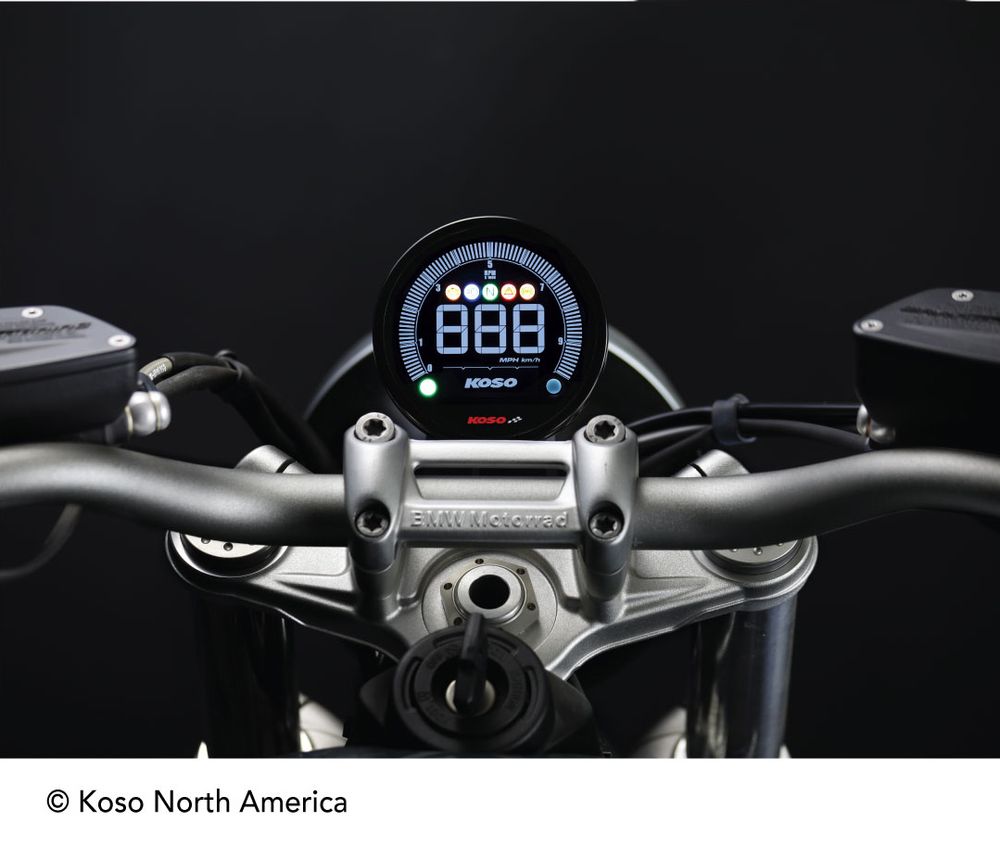 DL-04 meter suitable for BMW® R nineT® 2017- // Black // Plug and Play