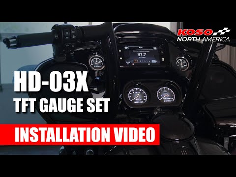 BA064930 TFT Instrument Set for Harley-Davidson® 2014-2023 