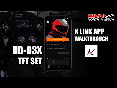 BA064930 TFT Instrument Set for Harley-Davidson® 2014-2023 