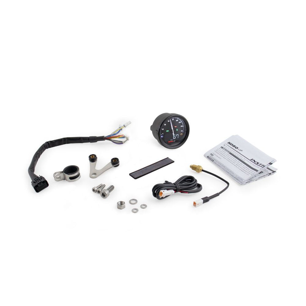 KOSO D60 suitable for Harley Davidson® TNT-05 speedometer up to 160 km/h, MPH ABE