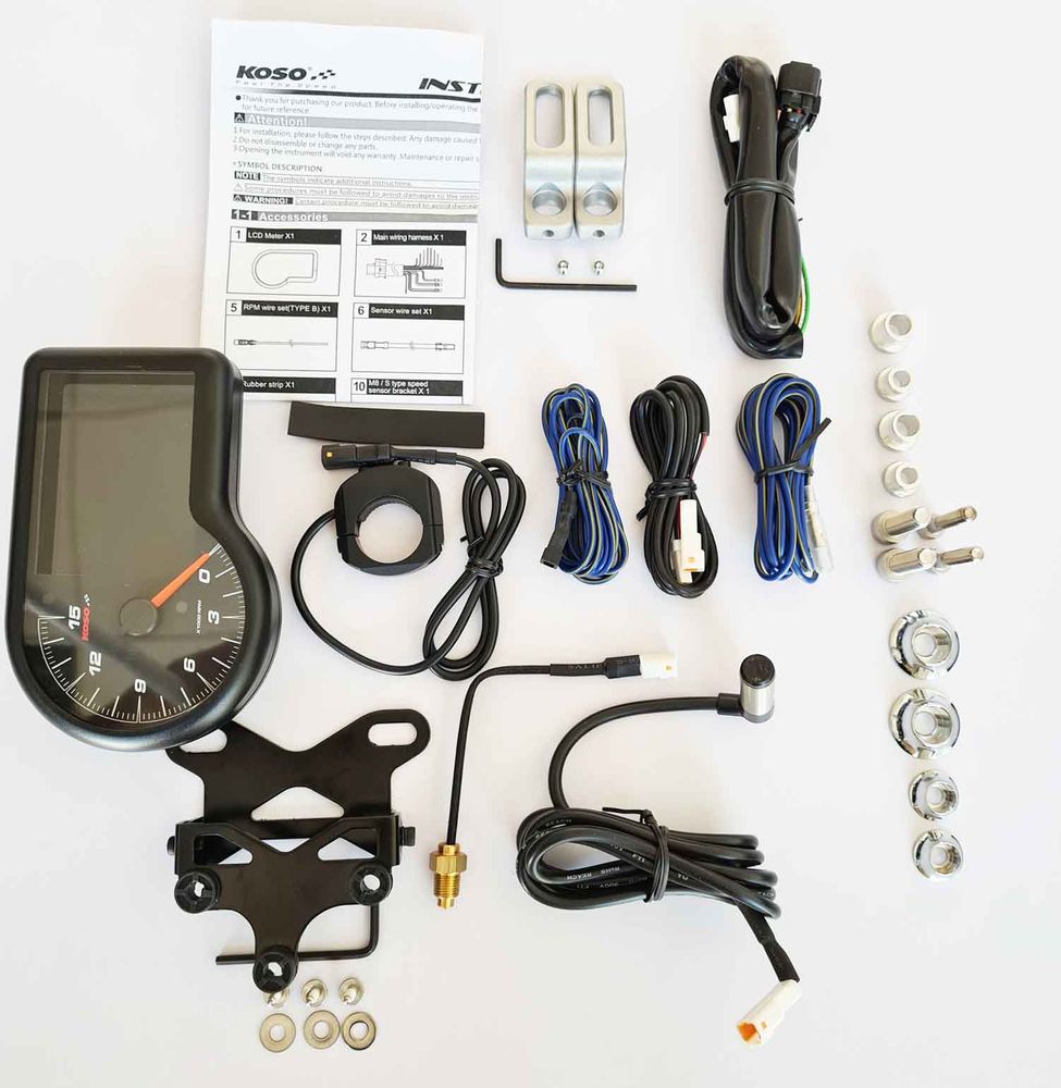 Instructions RX-3 TFT multifunction meter 